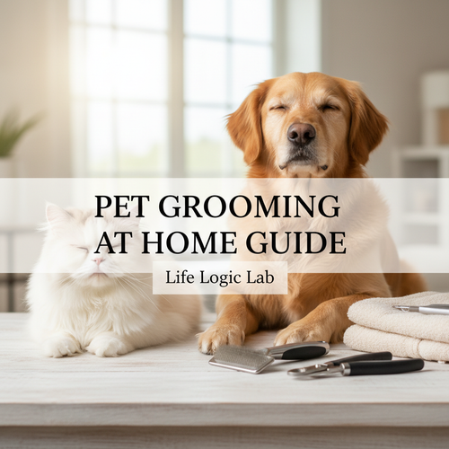 Pet Grooming At Home Guide | Step-by-Step Illustrated Guide