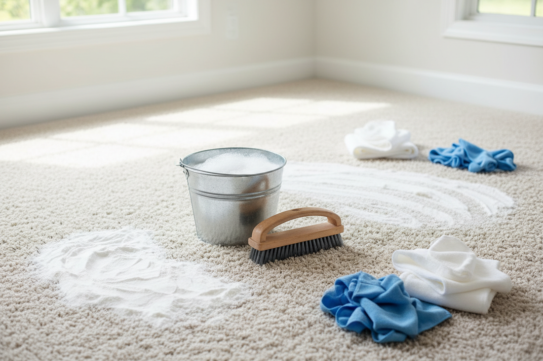 How to Deep Clean Carpet Without a Machine
