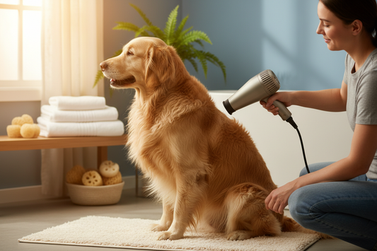 How to Blow Dry Your Dog Safely