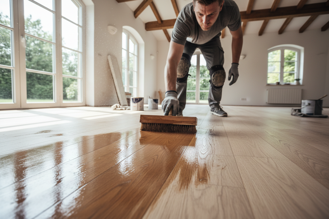 How to Stain Hardwood Floor