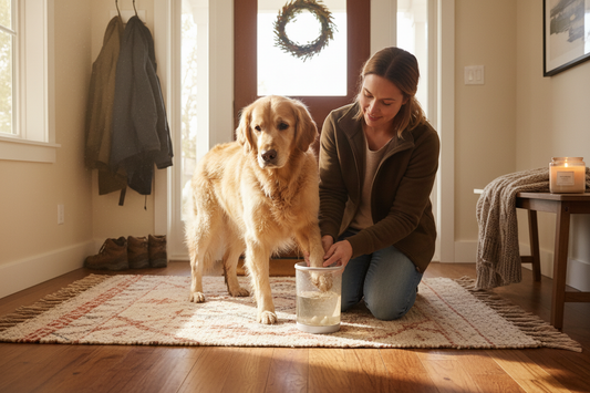 How to Clean Dog Paws After a Walk