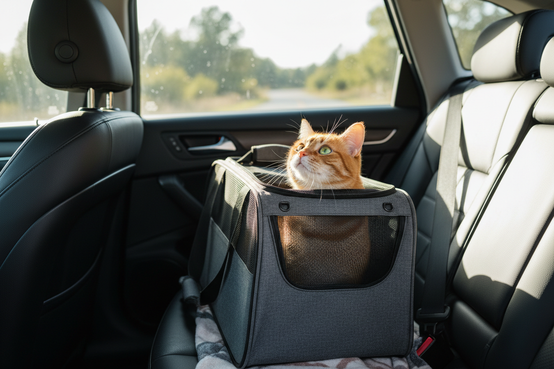 How to Travel With a Cat in a Car