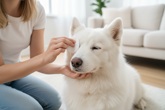 How to Clean Dog Eye Discharge