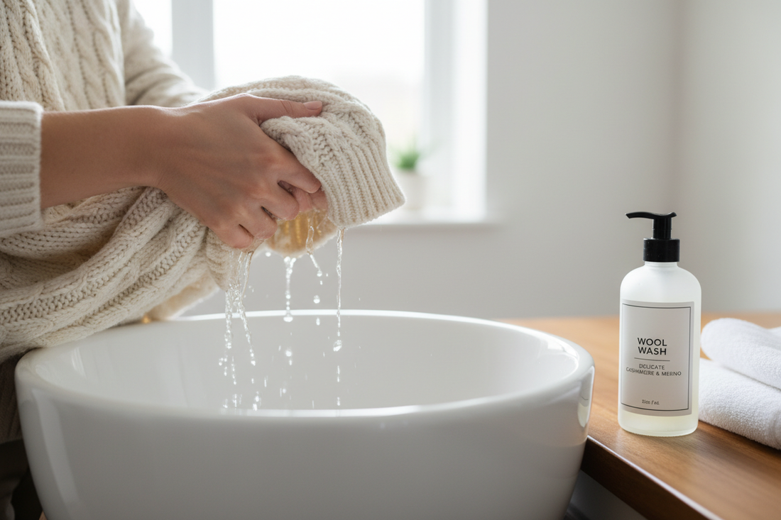 How to Hand Wash a Wool Sweater