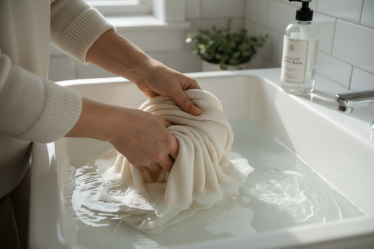 How to Wash a Cashmere Sweater at Home