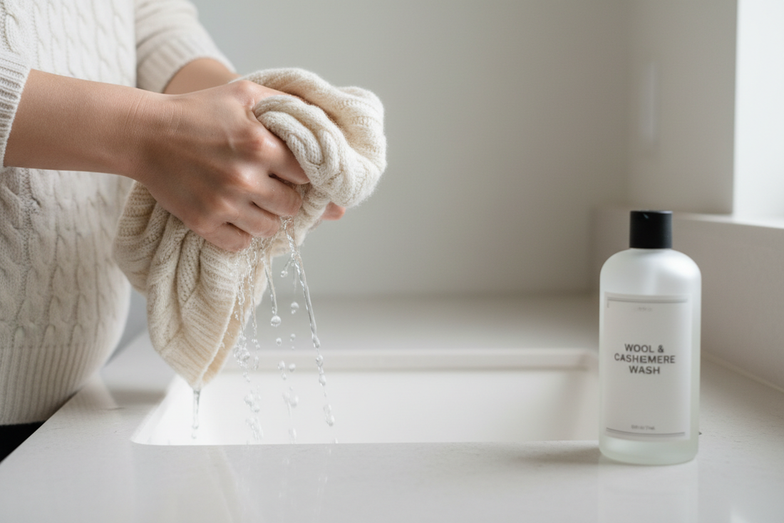 How to Hand Wash Cashmere