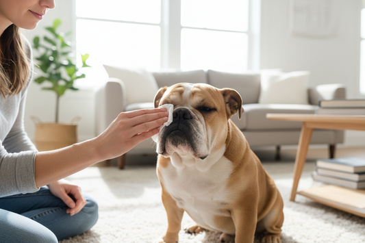 How to Clean Bulldog Wrinkles