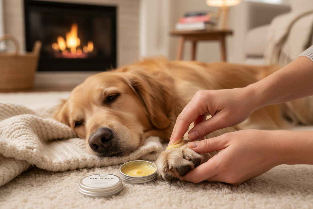 How to Moisturize Dog Paw Pads