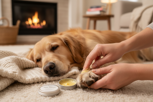 How to Moisturize Dog Paw Pads