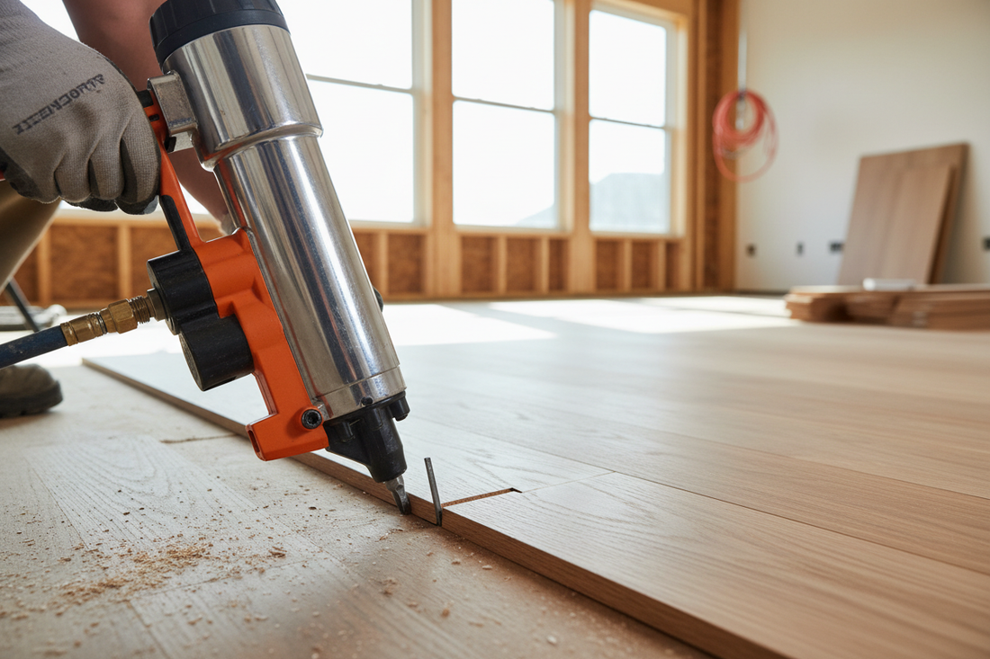 How to Nail Hardwood Floor