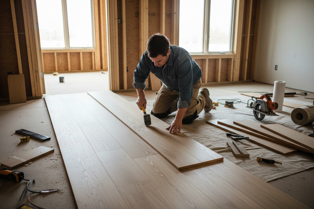 How to Add Hardwood Floor to Existing Floor