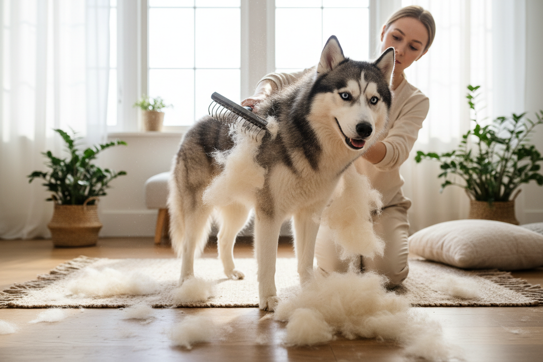 How to Groom a Double Coated Dog
