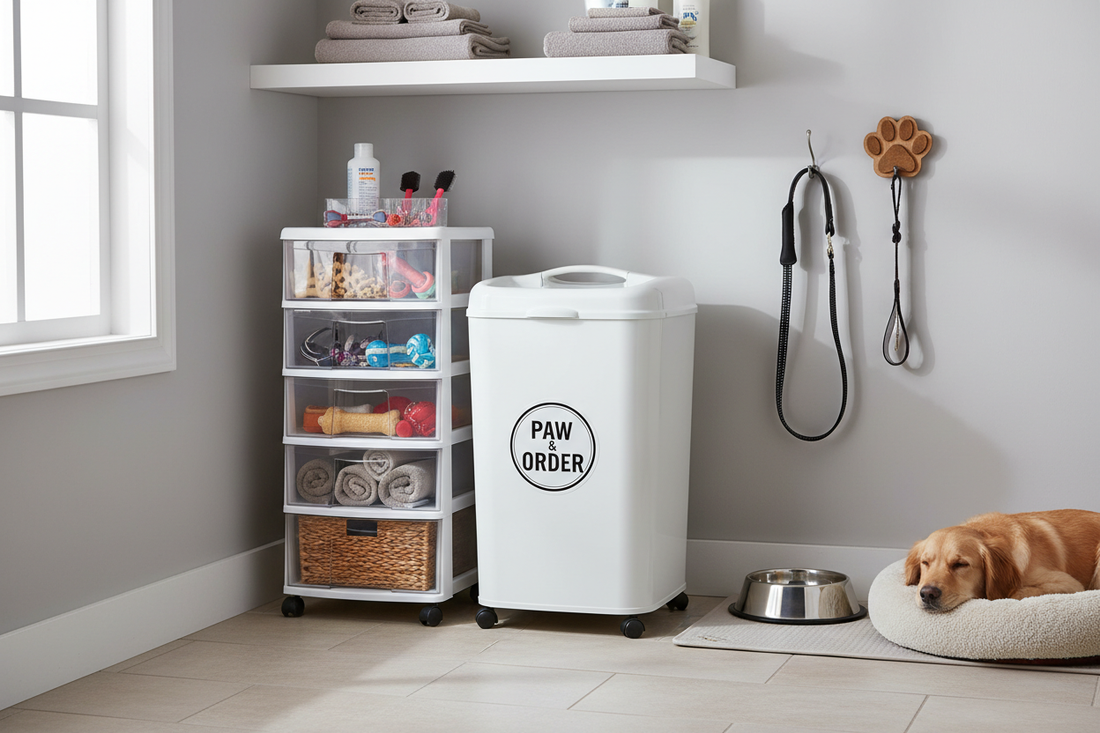 How to Organize Dog Food and Supplies: A Practical Guide
