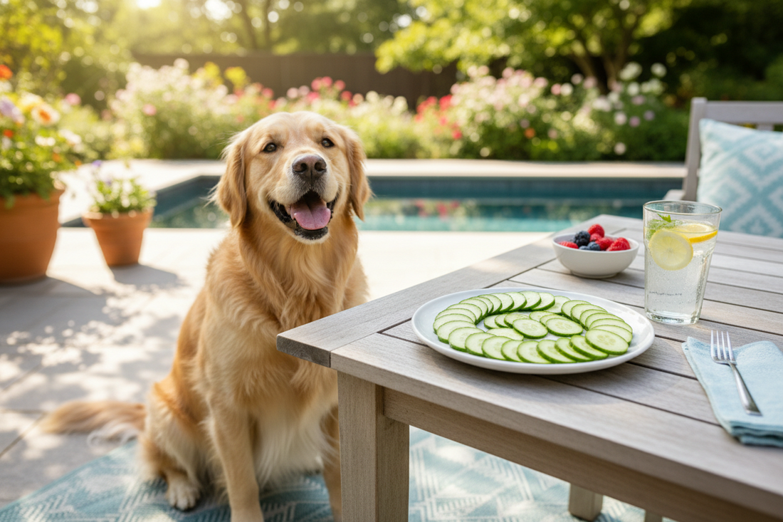 Can Dogs Eat Cucumber? Yes — A Hydrating Low-Calorie Snack