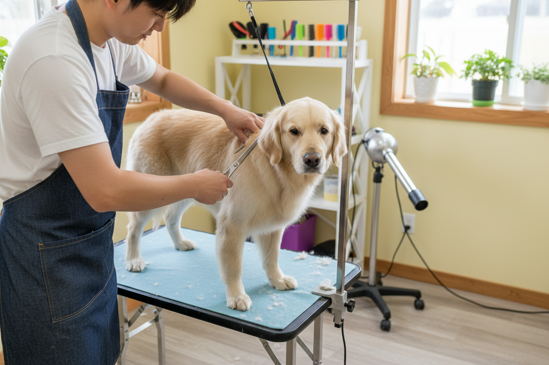 How to Cut Dog Hair with Scissors