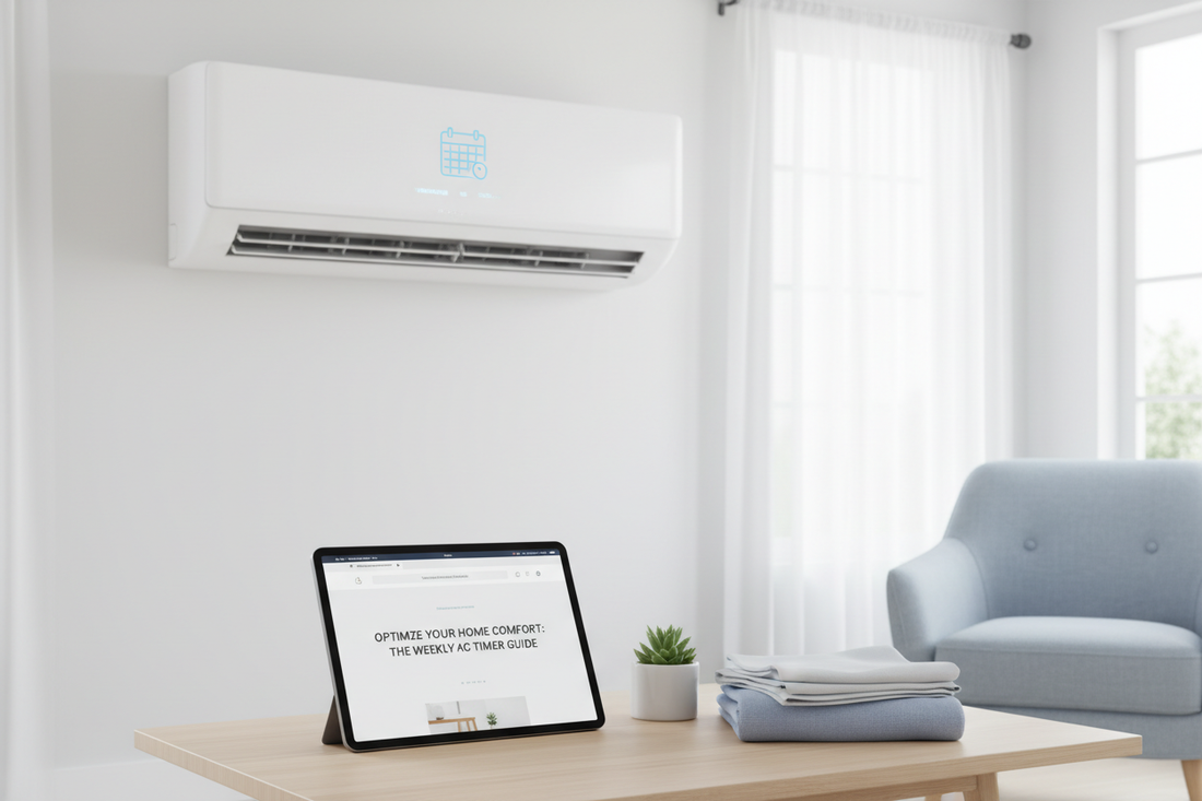 How to Use Air Conditioner Weekly Timer