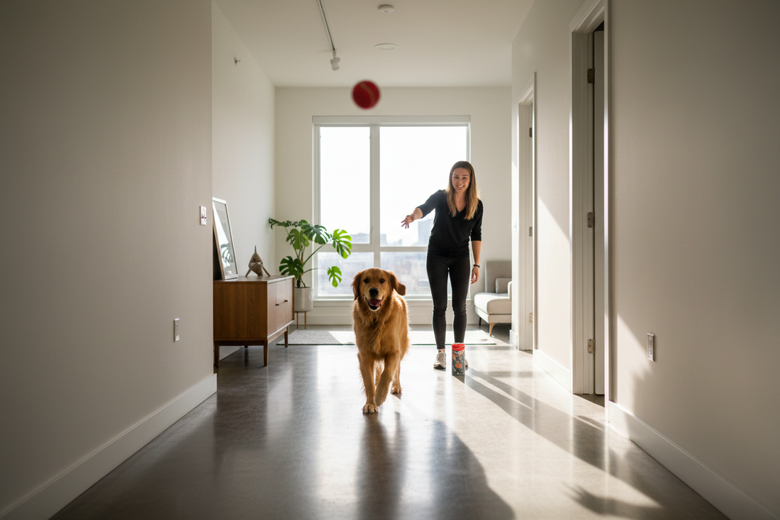 How to Exercise Dog in Apartment
