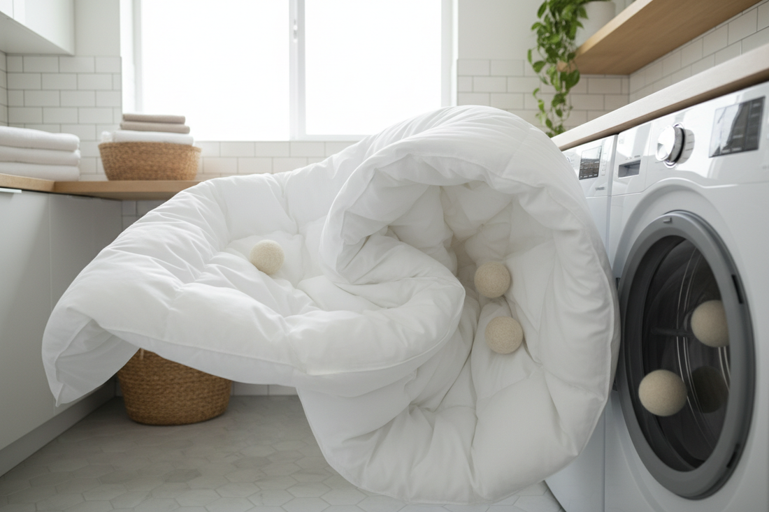 How to Dry Comforter in Dryer