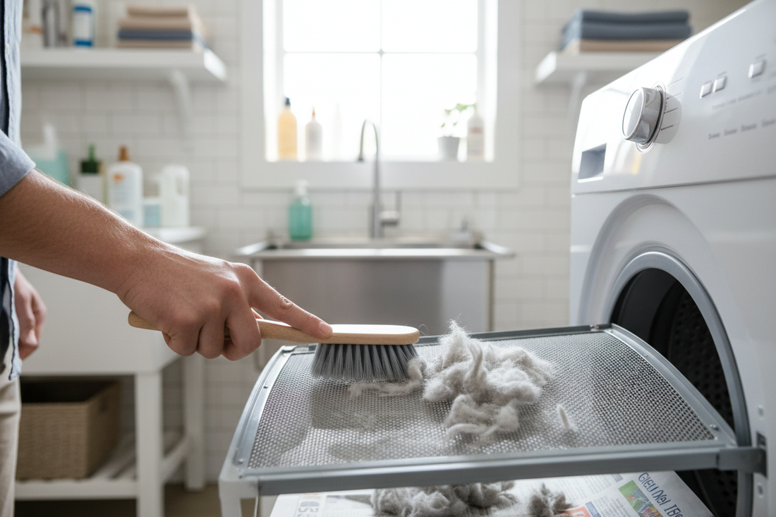 How to Clean Dryer Lint Trap
