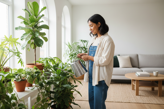 How to Water Indoor Plants Correctly
