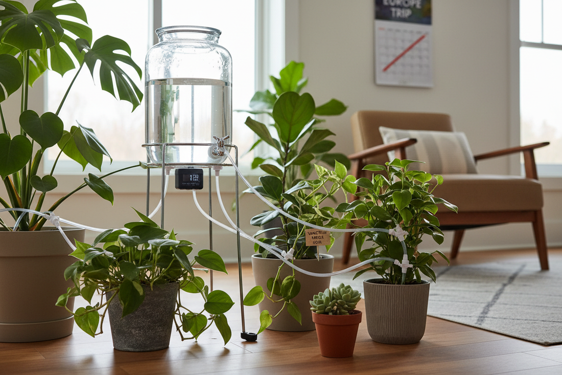 How to Water Plants While Away for a Month