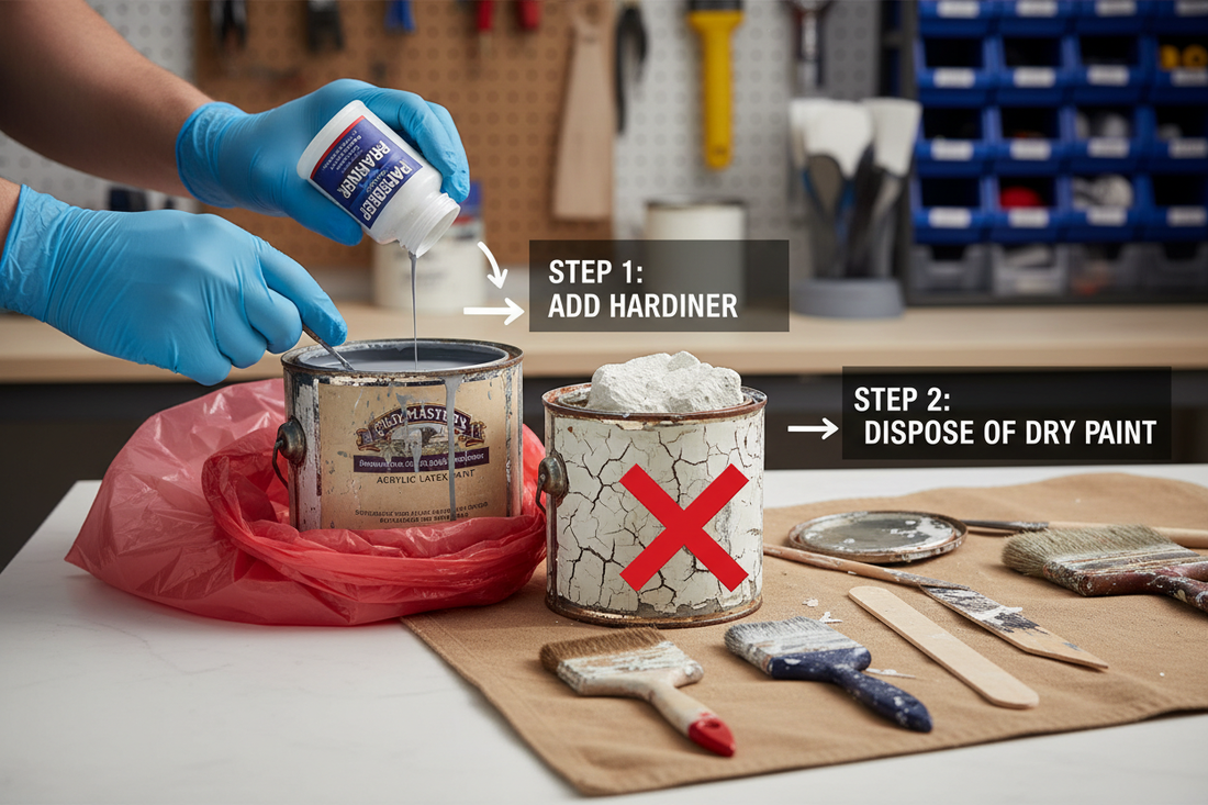 How to Dispose of Old Paint
