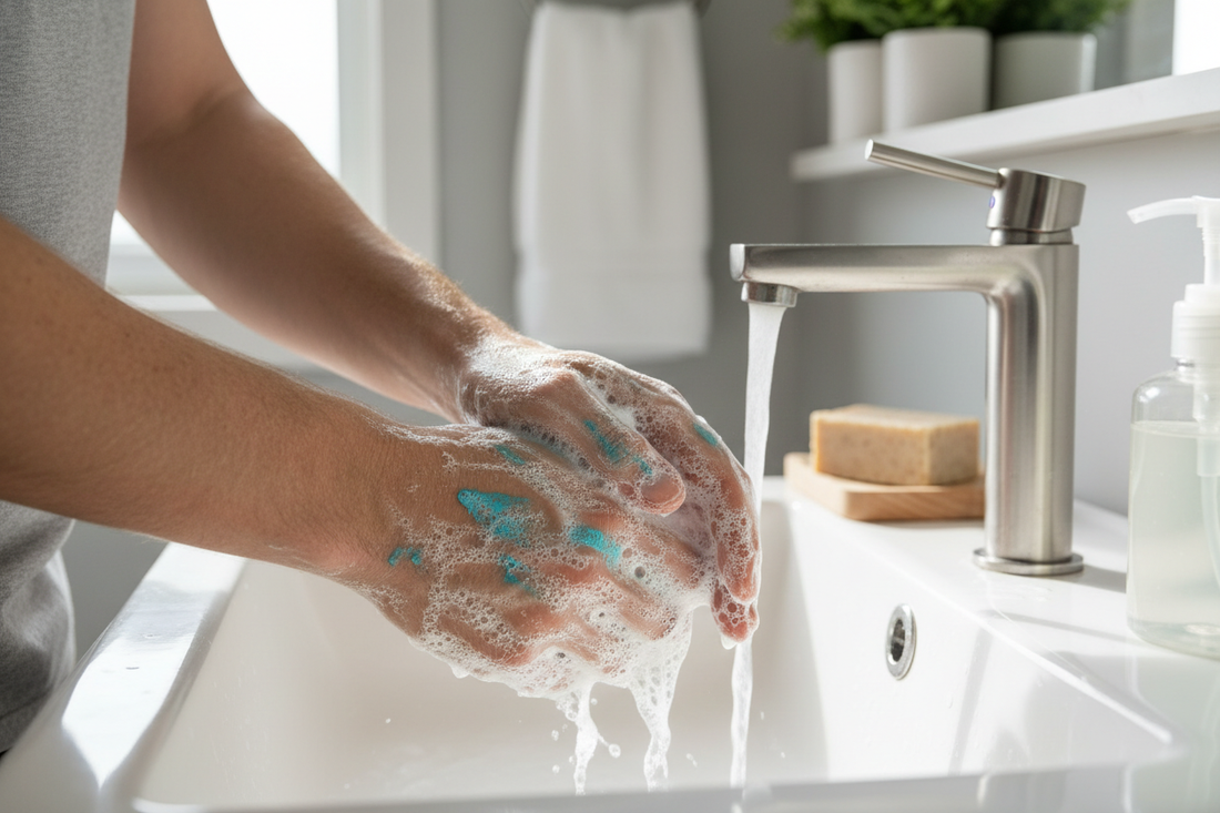 How to Clean Paint from Skin