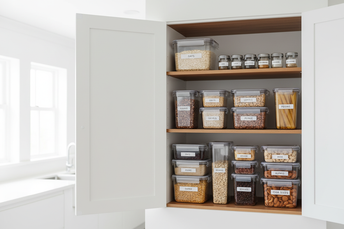 How to Organize Food Storage Containers