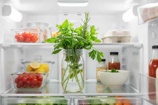How to Store Herbs in the Refrigerator