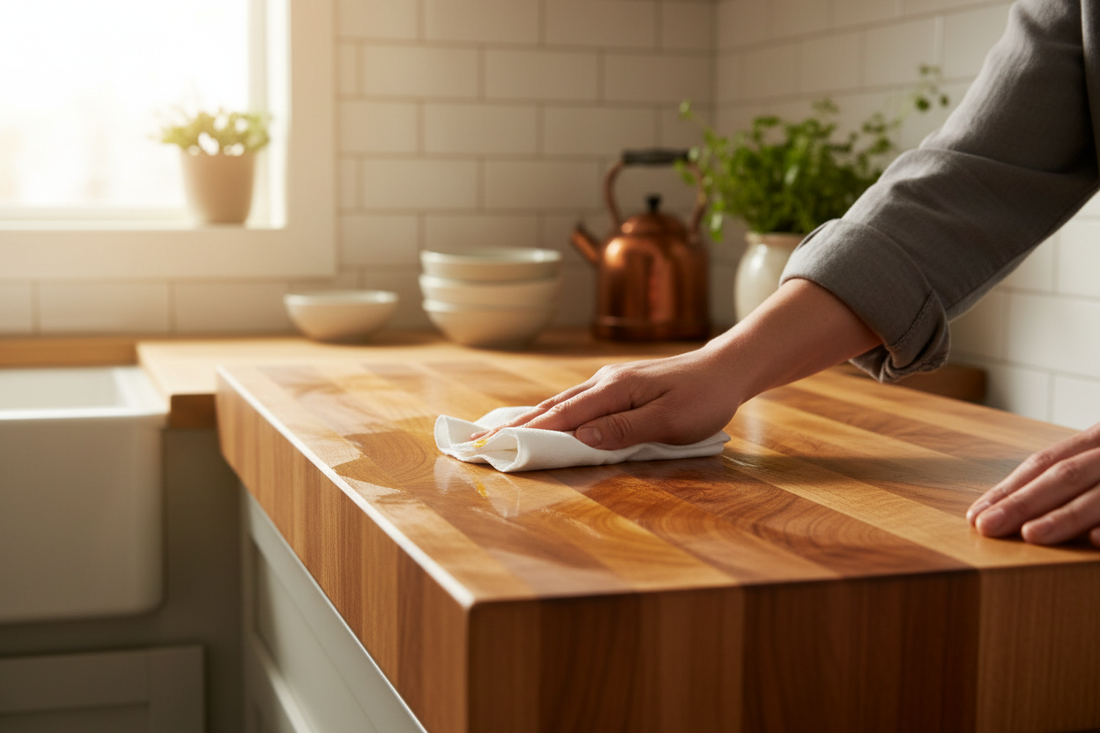 How to Oil Butcher Block Countertops