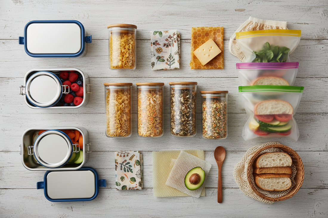 Best Plastic Free Alternatives for Food Storage