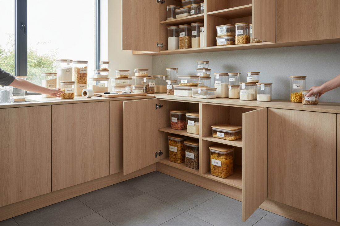 How to Organize Kitchen Cabinets from Scratch