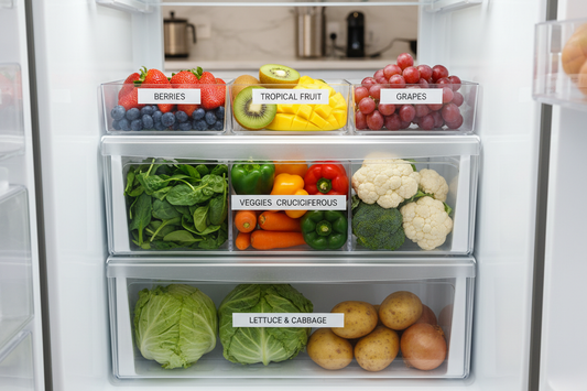 How to Organize Refrigerator Drawers