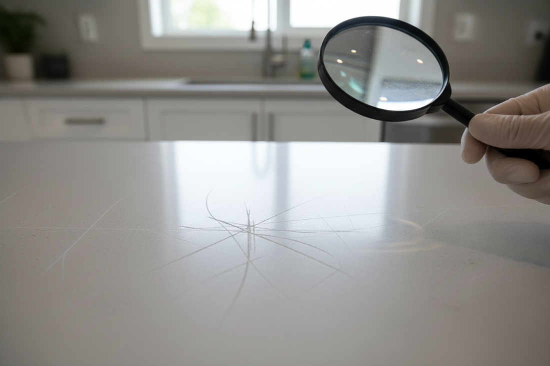 How to Remove Knife Scratches from Countertops