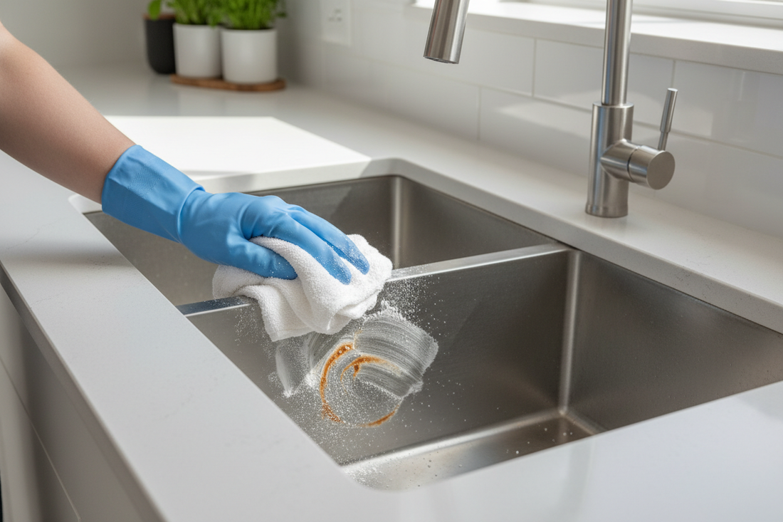 How to Remove Rust from Stainless Steel Sink