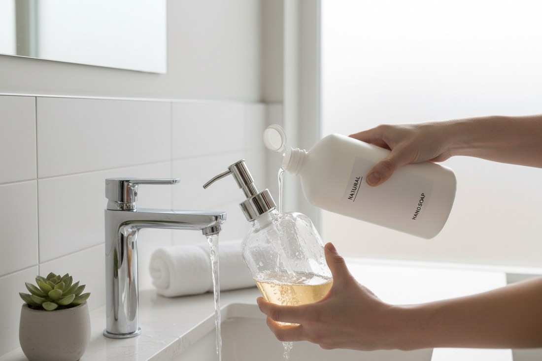 How to Clean Bathroom Soap Dispenser