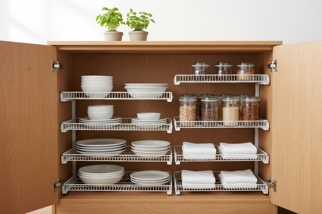 Best Stackable Cabinet Shelves