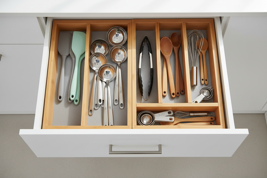 How to Organize Kitchen Utensil Drawer