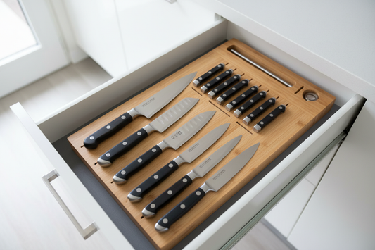 How to Organize Kitchen Knife Drawer