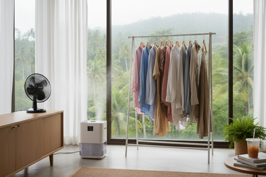 How to Dry Clothes in Humid Weather