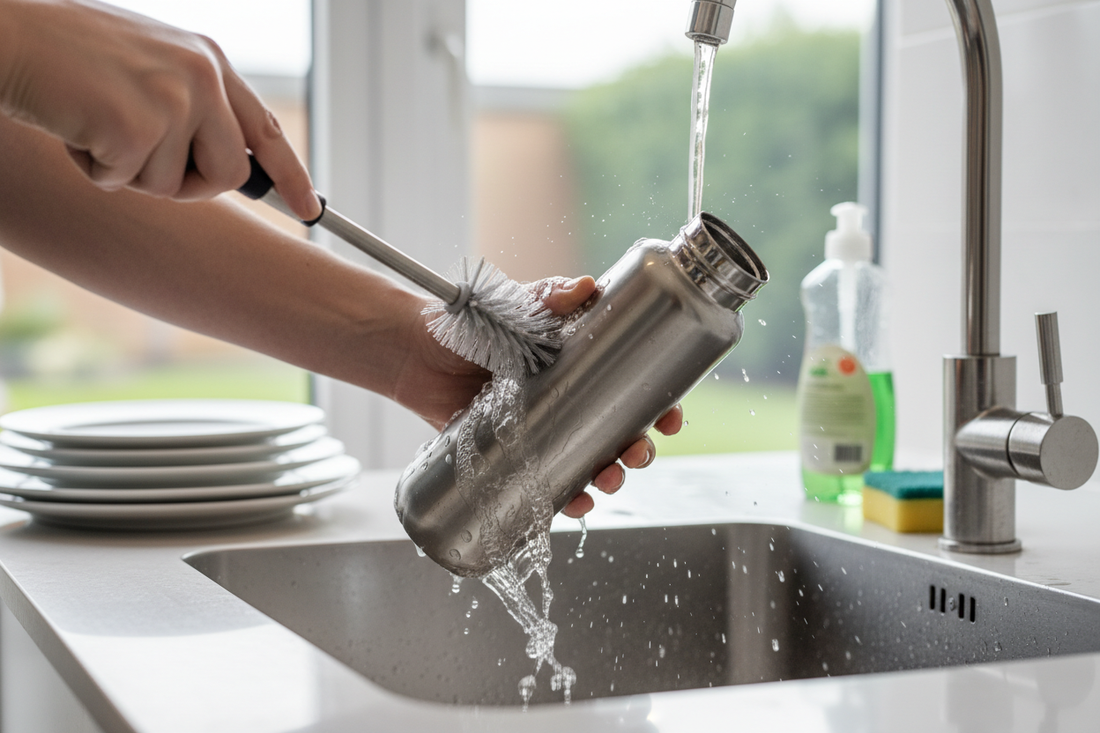How to Clean a Reusable Water Bottle Correctly