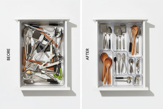 How to Declutter Kitchen Drawers
