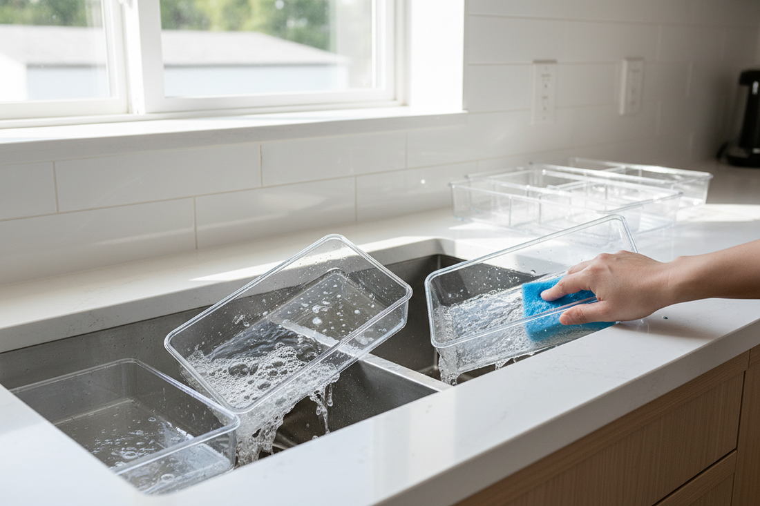 How to Clean Kitchen Drawer Organizers