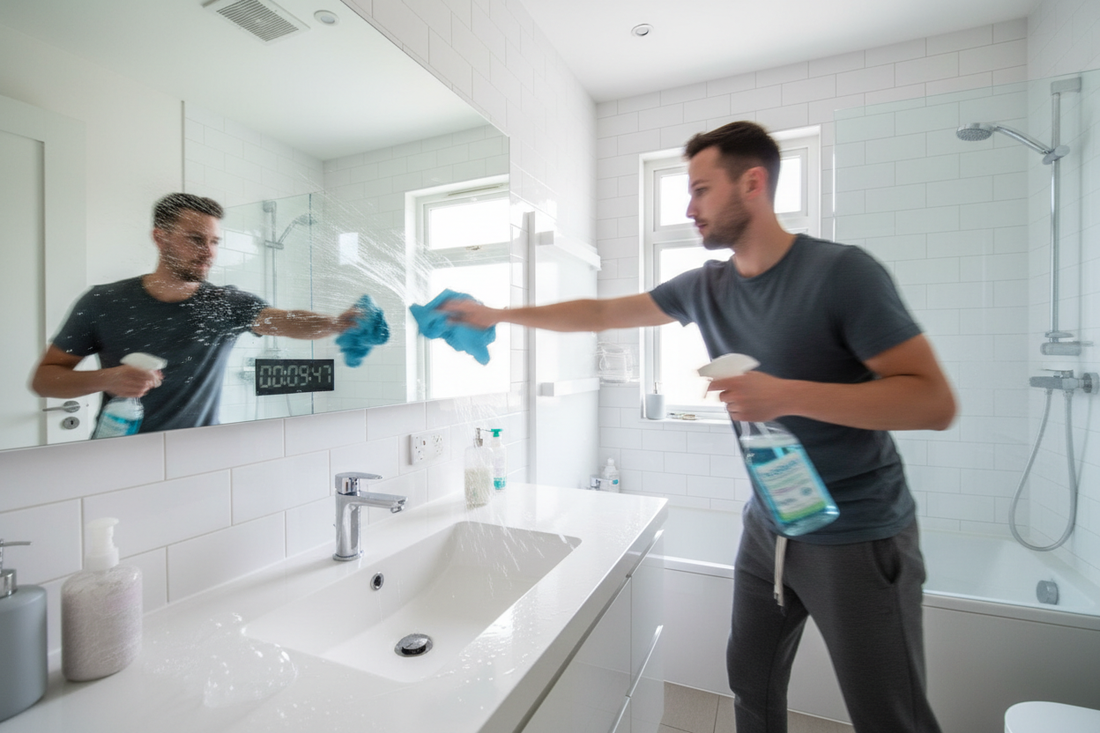 How to Clean Bathroom in 10 Minutes
