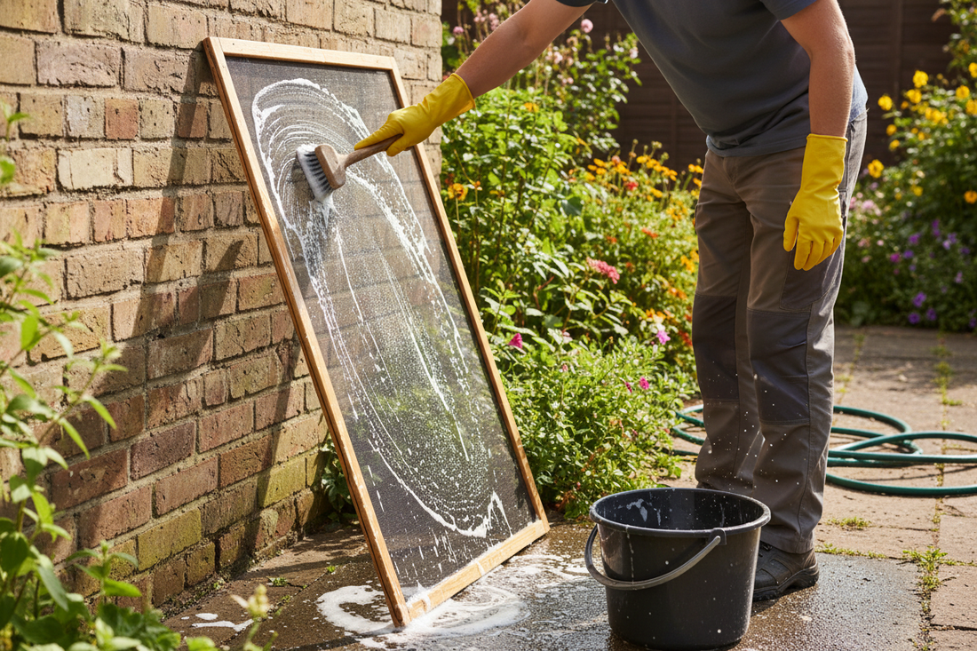 How to Clean Window Screens