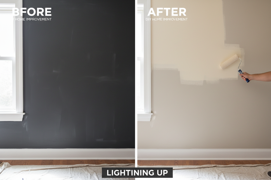 How to Fix Paint That Is Too Dark