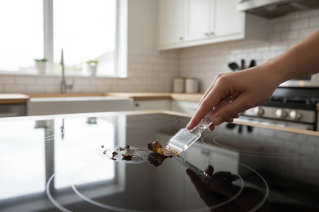 How to Remove Burnt Food from Glass Stove Top