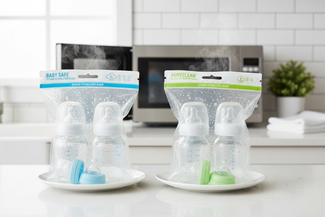 How to Sterilize Baby Bottles in Microwave