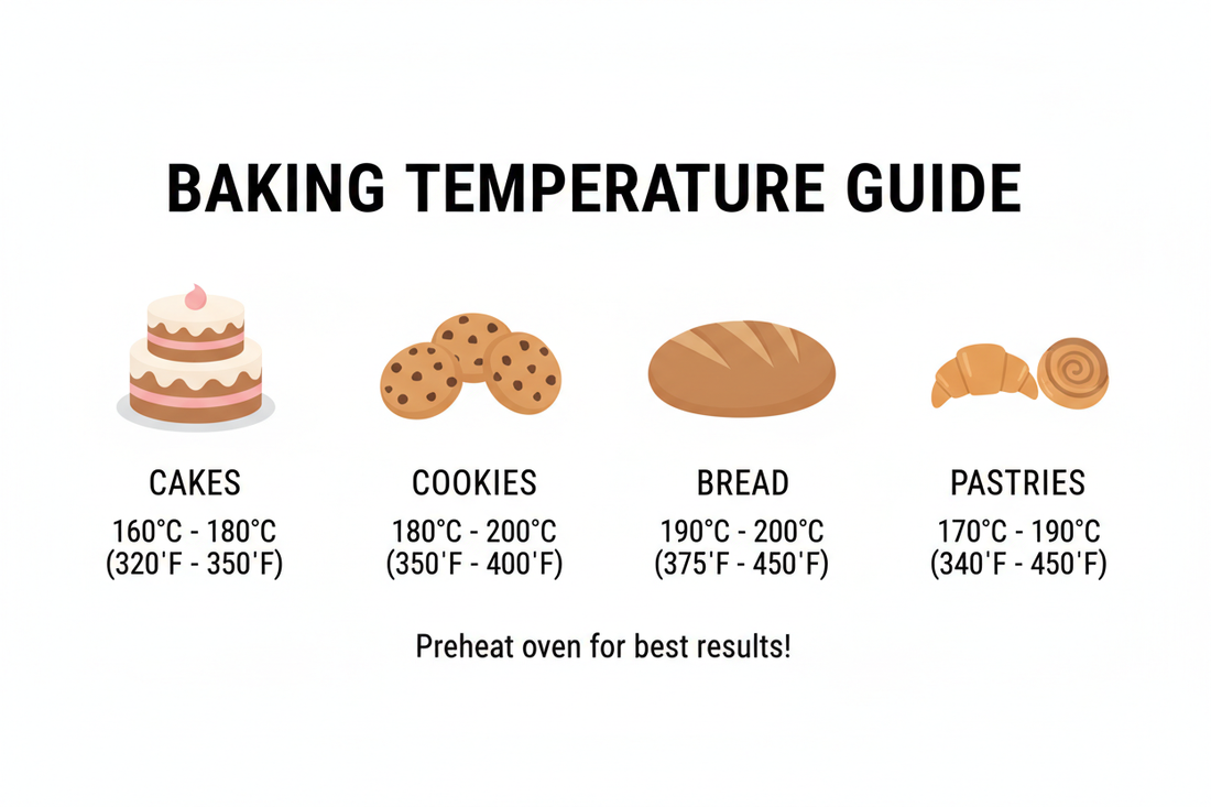 Oven Temperature Guide for Baking