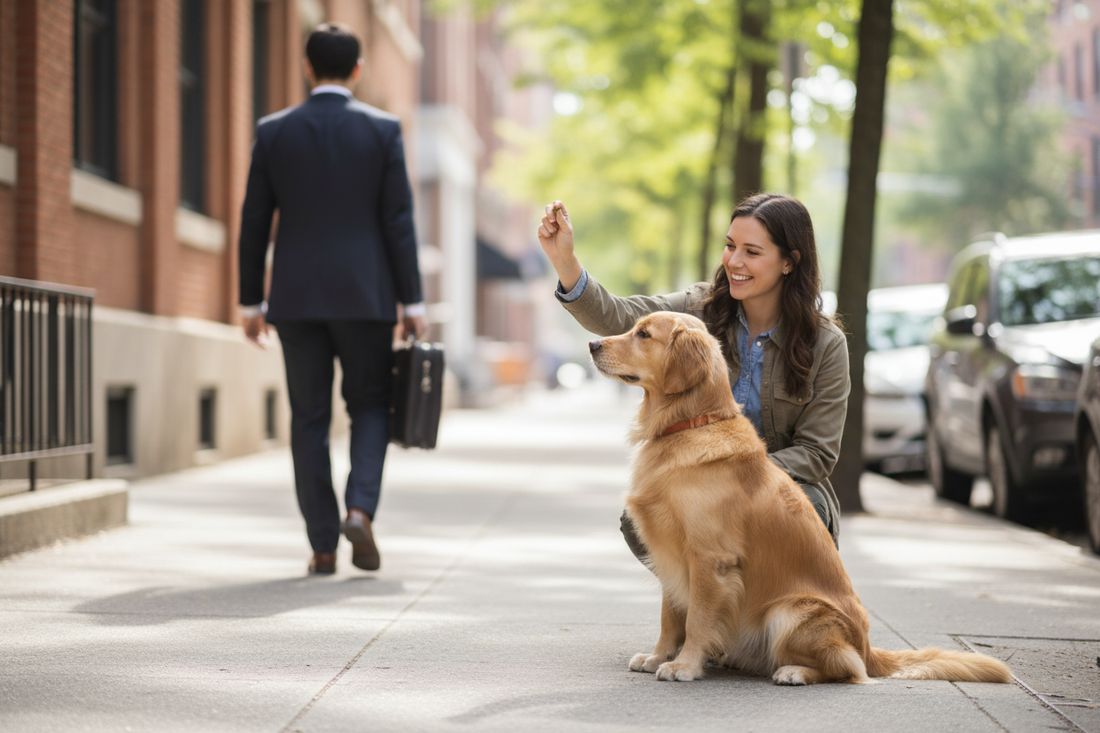 How to Stop Dog from Barking at Strangers